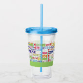 100. Geburtstagsparty Personalisierte Geschenke Acryltrinkbecher (Rechts)