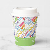 100. Geburtstagsparty Personalisierte Geschenke Pappbecher (Rechts)