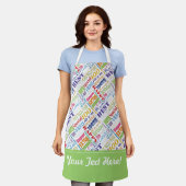100. Geburtstagsparty Personalisierte Geschenke Schürze (Getragen)
