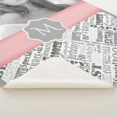 100. Geburtstagsparty Special Personalisiert Monog Sherpadecke (3/4)
