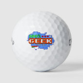 100% Geek Golfball (Vorderseite)