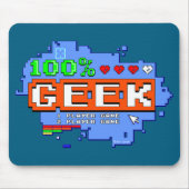100% Geek Mousepad (Vorne)