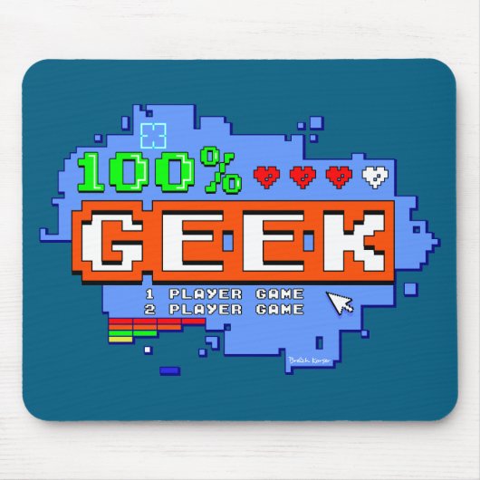 100% Geek Mousepad (Vorne)