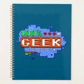 100% Geek Planer (Vorderseite)