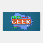100% Geek Schreibtischunterlage (Vorderseite)
