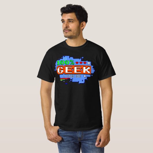100% Geek T-Shirt (Vorne ganz)
