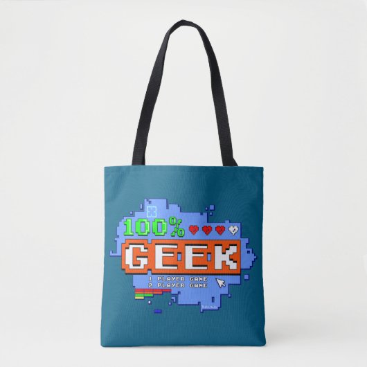 100% Geek Tasche (Vorderseite)