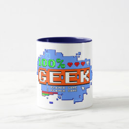 100% Geek Tasse