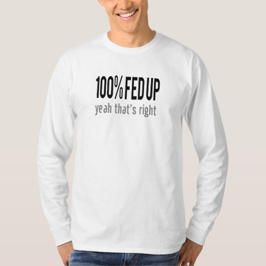 100 % Gefüttert T-Shirt (Vorderseite)