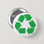 100% gerecycelter Papierknopf Button (Vorne & Hinten)