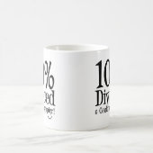 100 % geschieden kaffeetasse (Mittel)