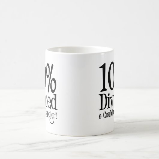 100 % geschieden kaffeetasse (Mittel)