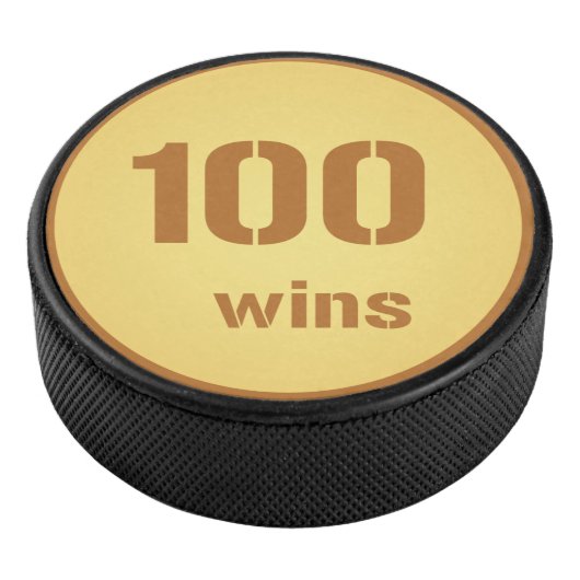 100 gewinnt Hockey Puck (3/4)