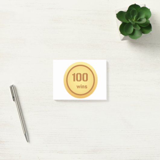 100 gewinnt Post-it®-Notizen Post-it Klebezettel (Büro)