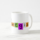 100% Glaswegian Kaffeetasse (VorderseiteRechts)