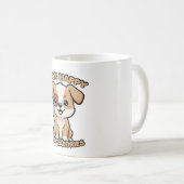 100% Glücklich Null Kalorien Kaffeetasse (VorderseiteRechts)