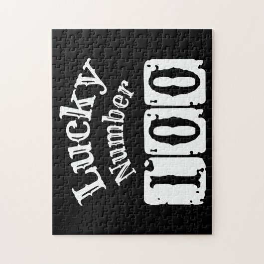100 - Glückliche Zahl 100 Puzzle (Vertikal)
