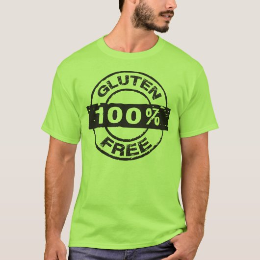 100% Gluten-Frei T-Shirt (Vorderseite)
