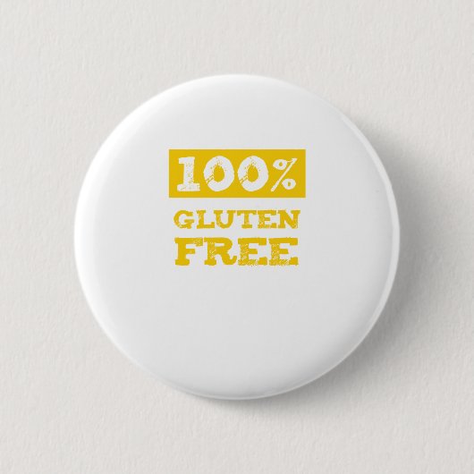 100% glutenfrei button (Vorderseite)