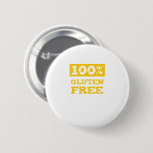 100% glutenfrei button (Vorne & Hinten)