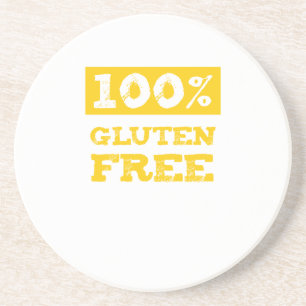 100% glutenfrei getränkeuntersetzer