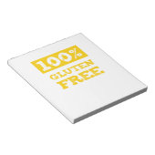 100% glutenfrei notizblock (angewinkelt)