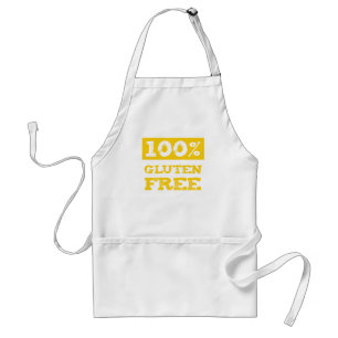 100% glutenfrei schürze