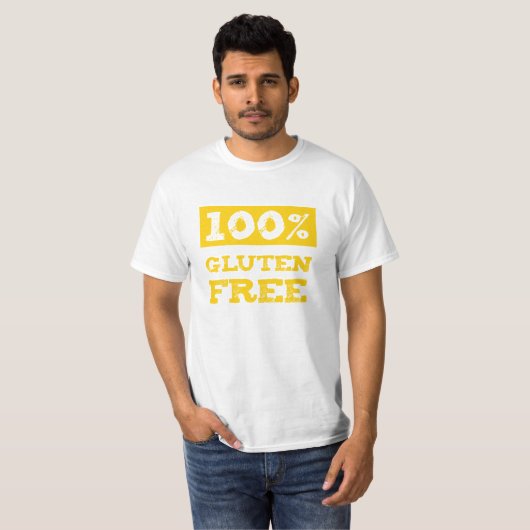 100% glutenfrei T-Shirt (Vorne ganz)