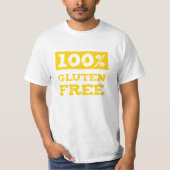 100% glutenfrei T-Shirt (Vorderseite)