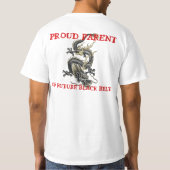 100% Goju Ryu Karate Do Proud Parent T - Shirt (Rückseite)