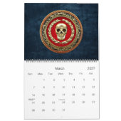 [100] Goldener Schädel Kalender (Mär 2027)