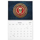 [100] Goldener Schädel Kalender (Jan 2027)
