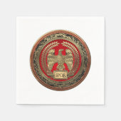 [100] Goldrömischer Kaiseradler Serviette (Vorderseite)