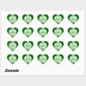100 % Grad A Irish Distressed Briefmarke Stickers (Blatt)