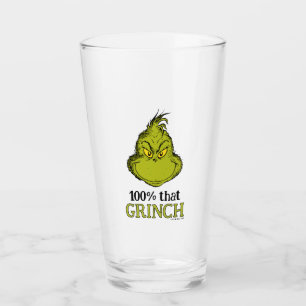100% Grinch Glas