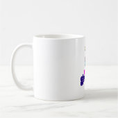 100% Groovy mit Rainbow Hand Peace Sign Kaffeetasse (Links)