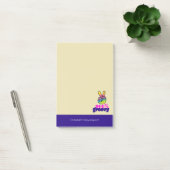 100% Groovy Rainbow Hand Peace Sign Post-it Klebezettel (Büro)