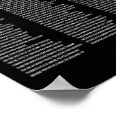 100 Gründe, am Leben zu bleiben Selbstmordpräventi Poster (Ecke)