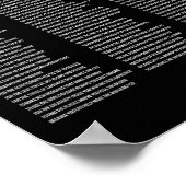 100 Gründe für den Bleibe der Suizidprävention 988 Poster (Ecke)