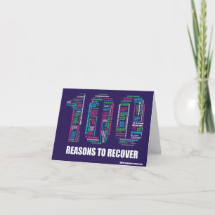100 Gründe Notecard Karte