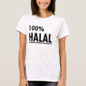 100% Halal T - Shirt (Vorderseite)
