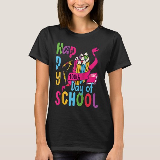 100 Happy School Teacher's Day 100 Smarter Women's T-Shirt (Vorderseite)