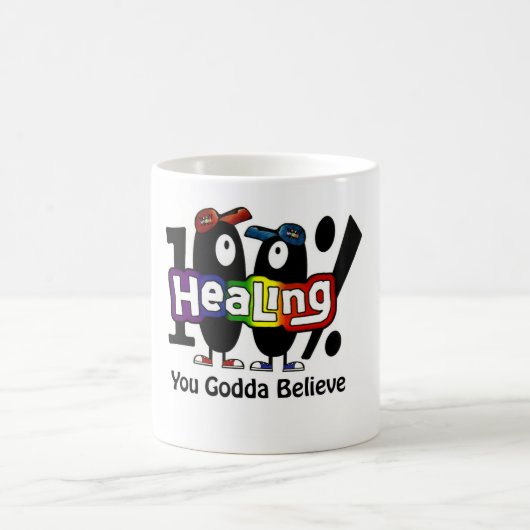 100% heilende Tasse (Mittel)