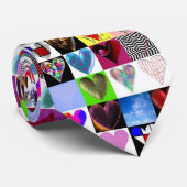 100 Herz-Krawatte Krawatte (Gerollt)