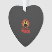 100% Hexen Halloween Schloss Ornament (Vorderseite)