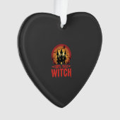 100% Hexen Halloween Schloss Ornament (Vorderseite)