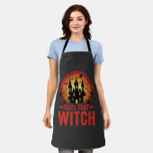 100% Hexen Halloween Schloss Schürze (Getragen)