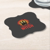 100% Hexen Halloween Schloss Untersetzer (angewinkelt)