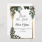 100+ Hochzeit Speichern Sie das Datum der Einladun Einladung (Vorne/Hinten)