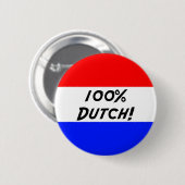 100% Holländer Button (Vorne & Hinten)